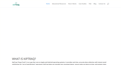 Desktop Screenshot of kiptraq.com